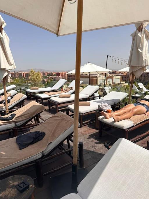 Appartement Centre Gare Gueliz Chic Et Cosy De Marrakech 마라케시 외부 사진